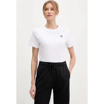 Pánské tričko Bavlněné tričko Rossignol TRAYE RLNWY12 bílá 00X, vel. L