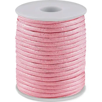Padáková / oděvní šňůra Ø4 mm, barva 37 pudrová
