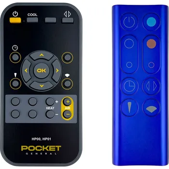 DYSON HP00, HP01 blue - dálkový ovladač duplikát MAGNETICKÝ