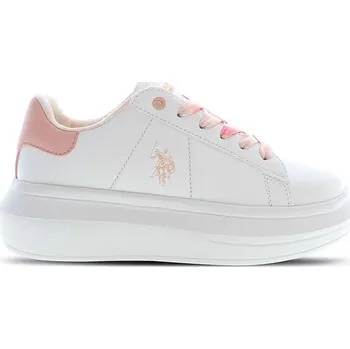 Dívčí tenisky Boty U.S. Polo Assn. Weiß/ Rosa 3365619 39