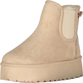 Dámské kozačky Boty Geographical Norway Beige 3291140 36