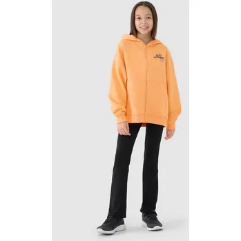 Chlapecká mikina Dětská mikina 4F polyester , černá, velikost 164