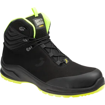 Pracovní obuv SAFETY JOGGER Obuv MODULO S3S ESD, NM, SR, SC, CI, FO, různé barvy Velikost 35 (UK-3) černá/zelená