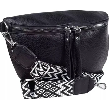 Ledvinka Agrafka na rameno Crossbody černý