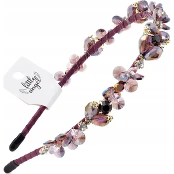 Čelenka Little Angel klasická červená čelenka do vlasů