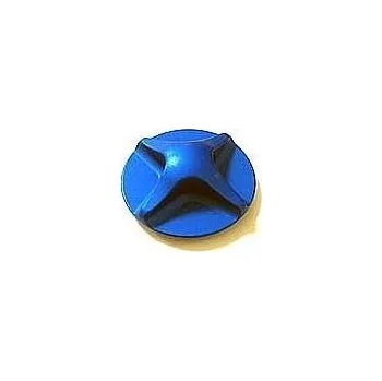 Vidlice na kolo FOX víčko vzduchového ventilu vidlice 40 (modrá)