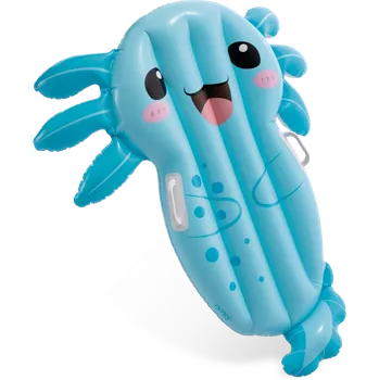 plyšák Nafukovací lehátko ve tvaru Axolotl s madly