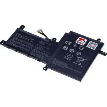Baterie k notebooku Baterie T6 Power pro Asus VivoBook S15 S530UA, Li-Poly, 11,52 V, 3653 mAh (42 Wh), černá