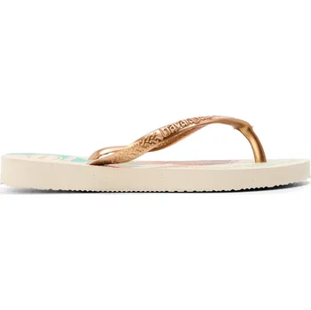Dívčí pantofle Havaianas Beige 483359 10/11C