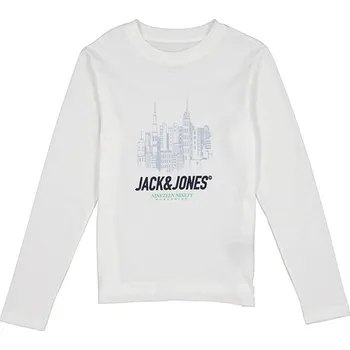 Chlapecké tričko Tričko JACK & JONES Junior Weiß 8626839 176