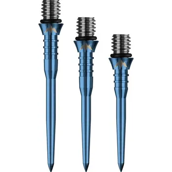Příslušenství pro šipky Mission Titan Edge Ti Conversion Points Grooved Blue 26 mm