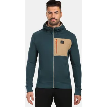 Pánská mikina Mikina Kilpi Grün/ Beige 1081769 XXL