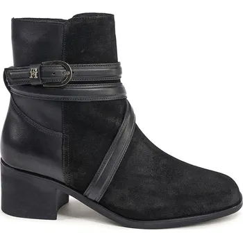 Dámské kozačky Boty Tommy Hilfiger Shoes Schwarz 1449940 41