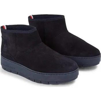 Dámské kozačky Boty Tommy Hilfiger Shoes Dunkelblau 195999 40