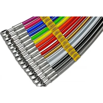 Brzdová hadice Pancéřové brzdové hadice Porsche 911 Carrera 2 RS 964 3.6 RS260 (88-94) HEL