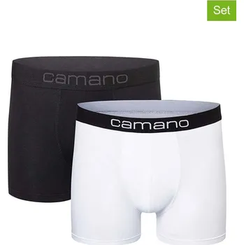 Boxerky Boxerky camano Schwarz/ Weiß 3896448 M