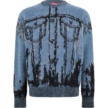 Pánské oblečení Mikina Diesel Purple Imprsion 5959361 L