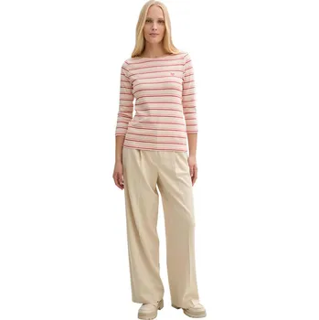 Dámské oblečení Tom Tailor Weiß/ Beige/ Rosa 6912144 M