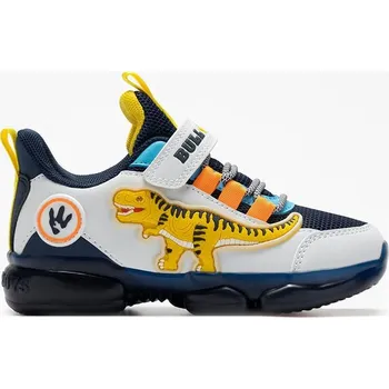 Chlapecké tenisky Boty Bull Boys Weiß/ Dunkelblau/ Gelb 6211153 34