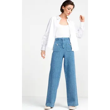 Dámské kalhoty Rich&Royal Blau 2287044 34