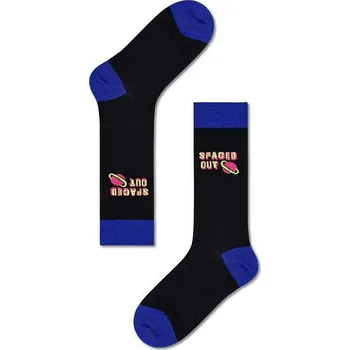 Pánská móda Ponožky Happy Socks Schwarz/ Blau 6350347 35