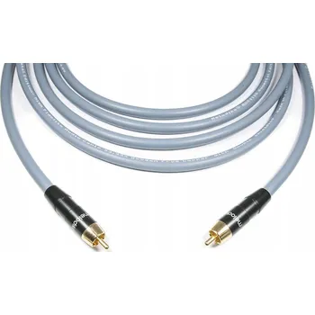 Audio kabel Kabel pro subwoofer Melodika MDSW30G standardní (RCA - RCA) 3 m