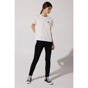 Dámská móda Tričko Lee Weiß 3249283 XS