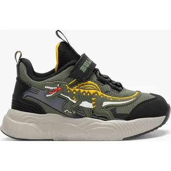 Chlapecké tenisky Boty Bull Boys Schwarz/ Khaki 943974 34