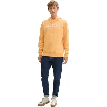 Pánská móda Mikina Tom Tailor Orange 4292326 M