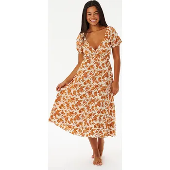 Dámská móda Šaty Rip Curl Weiß/ Orange 3190702 S