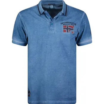 Chlapecké tričko Tričko Geographical Norway Blau 2393787 152