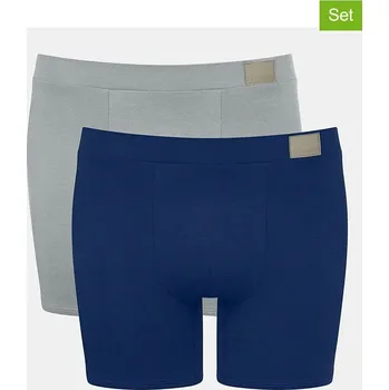 Boxerky Boxerky Sloggi Blau/ Grau 8080001 M