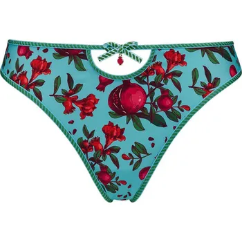 Dámské spodní prádlo Kalhotky Marlies Dekkers Türkis/ Rot 6573623 M