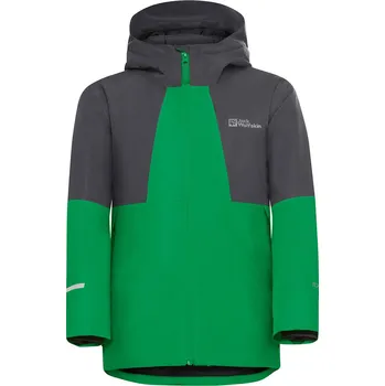 Dívčí bunda Jack Wolfskin Grün/ Anthrazit 5705152 116