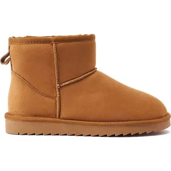 Dámské kozačky Boty Mandel Hellbraun 9184660 41