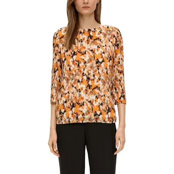 Dámské tričko s.Oliver Orange 9024343 42