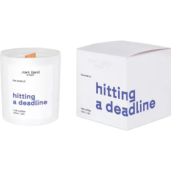 Svíčka Scent Blend Svíčka s vůní Hitting a Deadline 160 ml