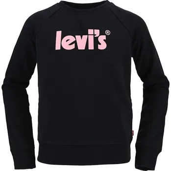 Dívčí mikina Levi's Kids Schwarz 7451504 158