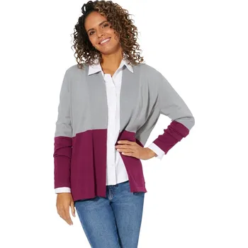 Dámský svetr WITT WEIDEN Grau/ Lila 9490307 38