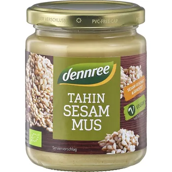 Dennree Sezamové tahini 250 g bio BIO VEGAN Množství: 1 ks