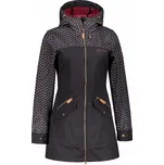 Dámská softshellová bunda ALTISPORT GEMEE ČERNÁ 4XL