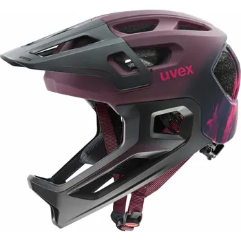 UVEX HELMA REACT JR FULLFACE CRANBERRY MATT (S4146980300) Uni