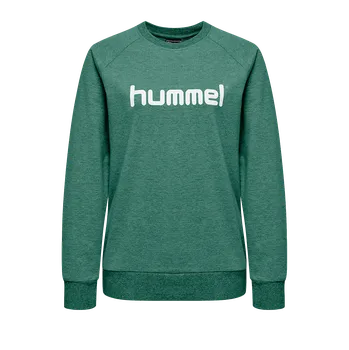 Dámská mikina Mikina Hummel GO COTTON LOGO SWEATSHIRT WOMAN 203519-6140 Velikost XL