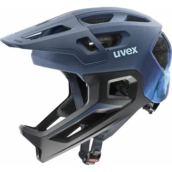 UVEX HELMA REACT JR FULLFACE DUSK BLUE MATT (S4146980200) Uni