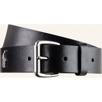 Oblečení a móda Polo Ralph Lauren Pánský Kožený Opasek, černá, 90