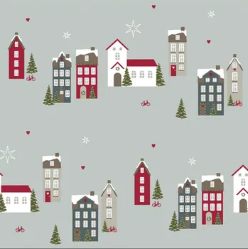 Balící papír Balicí vánoční papír 5 m "Winter City" Det Gamle Apotek