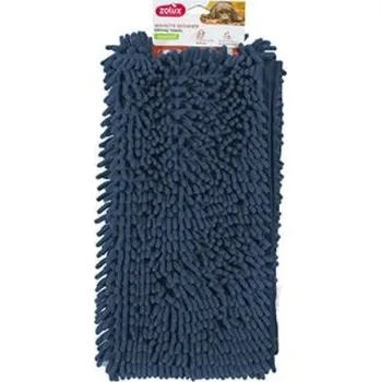 Pelíšek pro psa Ručník z mikrovlákna 90cm modrá Zolux
