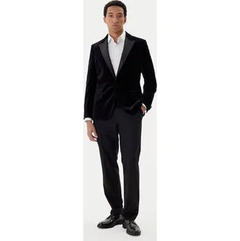 HUGO Sako Henry254E1X 50549032 Černá Slim Fit 52