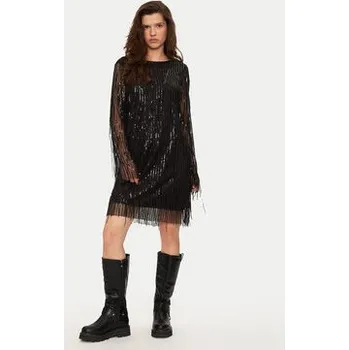 Dámské šaty Noisy May Koktejlové šaty Starlet 27031991 Černá Loose Fit M