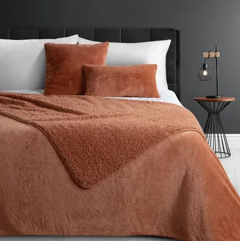 Přehoz na postel BELLA cihlová 220x240 cm Mybesthome